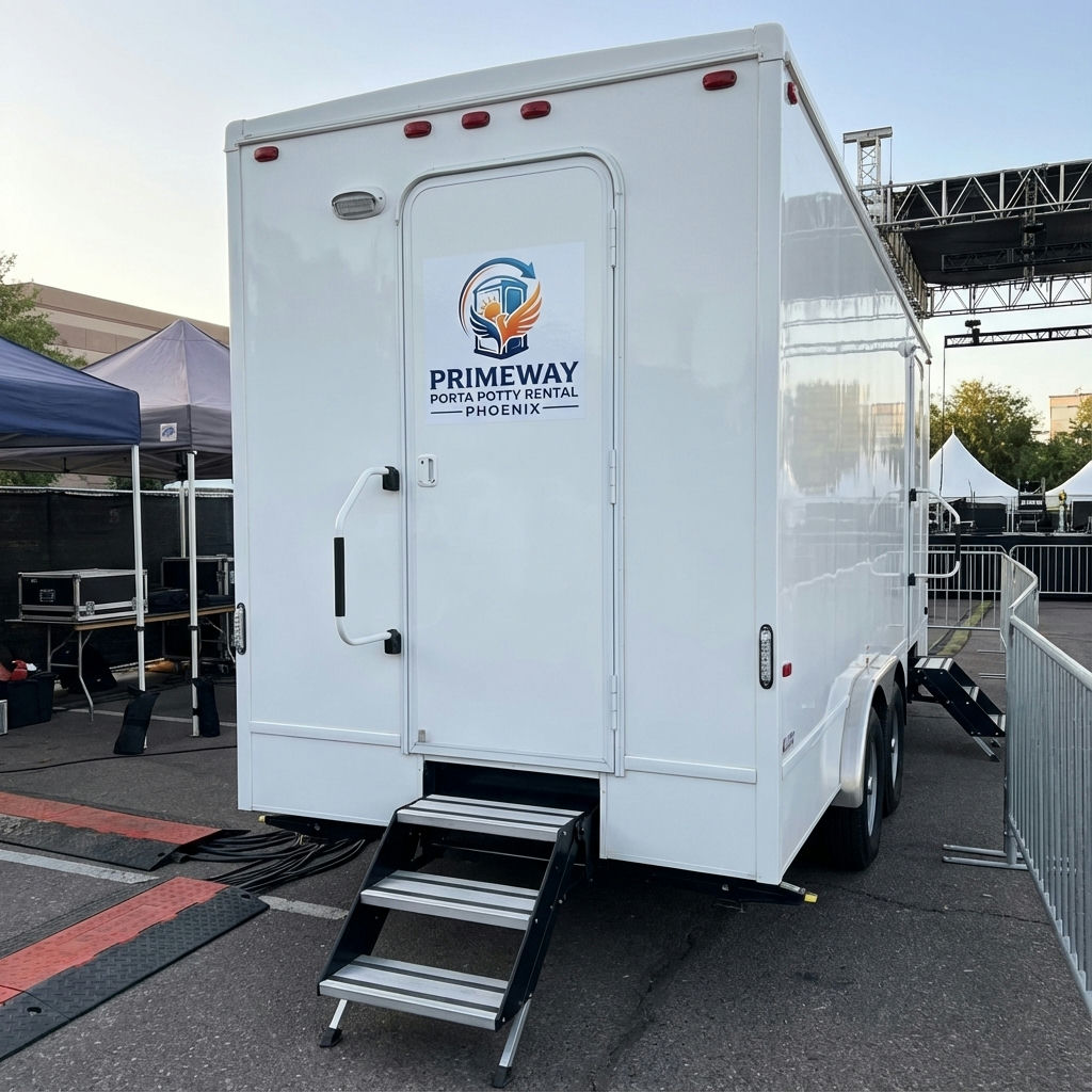 Portable Toilet Transport Trailer